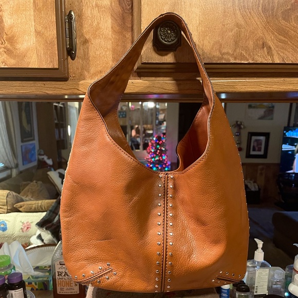 Michael Kors Handbags - Michael Kors Astor Studded hobo bag (medium)